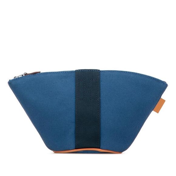Pre Loved hermes Women Blue Pouches - Picture 1 of 8